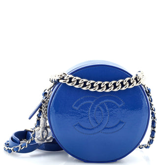 Chanel Round as Earth Crossbody Bag Patent