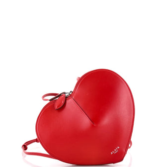 Alaia Le Coeur Shoulder Bag Leather