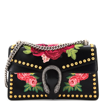 Gucci Dionysus Bag Embroidered Studded Leather Small