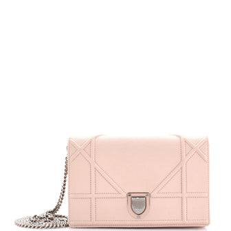 Christian Dior Diorama Wallet on Chain Leather