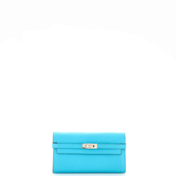 Hermes Kelly Wallet Chevre Mysore Long