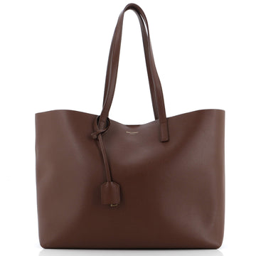 Saint Laurent Shopper Tote Leather Large