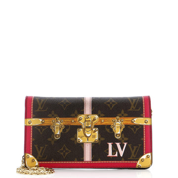 Louis Vuitton Weekend Pochette Limited Edition Summer Trunks Monogram Canvas