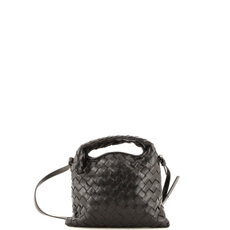 Bottega Veneta Hop Top Handle Bag Intrecciato Nappa Mini