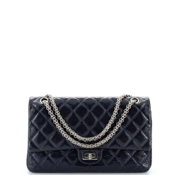 Chanel Reissue 2.55 Flap Bag Quilted Crinkled Patent 226