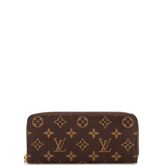 Louis Vuitton Clemence Wallet Monogram Canvas