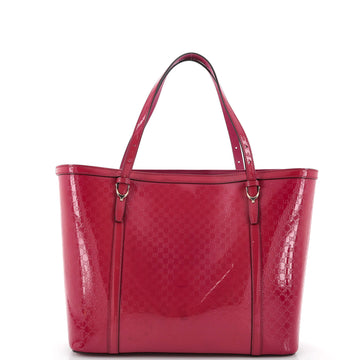 Gucci Nice Tote Microguccissima Patent Medium