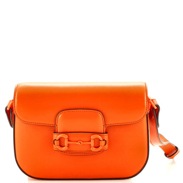 Gucci Horsebit 1955 Shoulder Bag Leather Mini