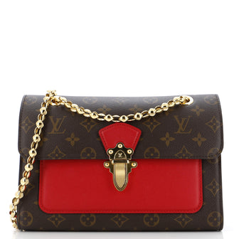 Louis Vuitton Victoire Handbag Monogram Canvas and Leather