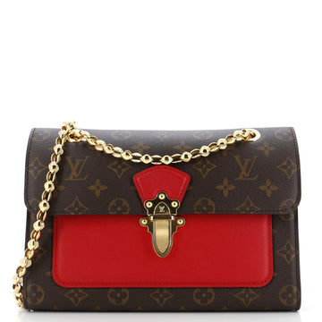 Louis Vuitton Victoire Handbag Monogram Canvas and Leather