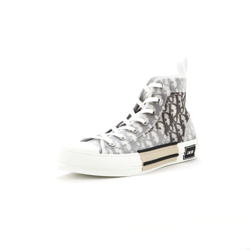 Christian Dior Men's B23 High-Top Sneakers Oblique Coated Canvas and PVC