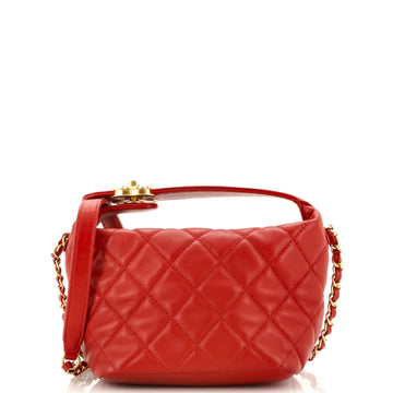 Chanel Perfect Meeting Hobo Quilted Lambskin Small