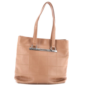 Chanel Square Stitch Tote Caviar Medium