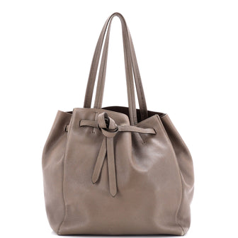 Celine Phantom Tie Cabas Tote Leather Small