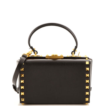 Valentino Garavani Rockstud Alcove Box Bag Leather