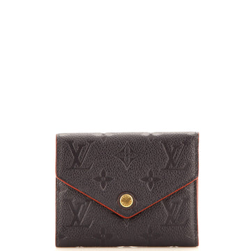 Louis Vuitton Victorine Wallet Monogram Empreinte Leather