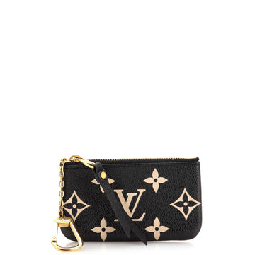 Louis Vuitton Key Pouch Bicolor Monogram Empreinte Giant