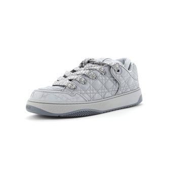 Christian Dior Men's B9S Skater Sneakers Cannage Quilt Leather