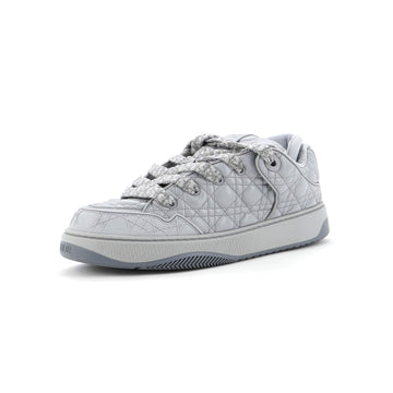 Christian Dior Men's B9S Skater Sneakers Cannage Quilt Leather