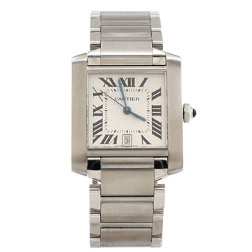 Cartier Tank Francaise Automatic Watch Stainless Steel 28