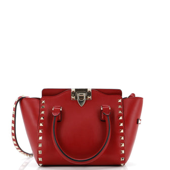 Valentino Garavani Rockstud Tote Rigid Leather Mini