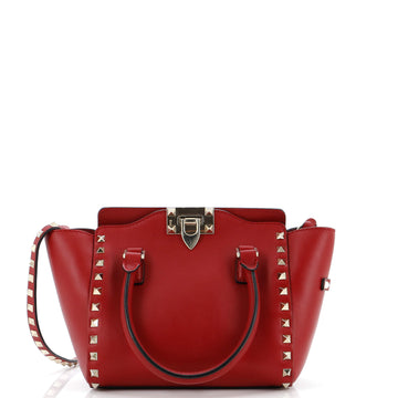 Valentino Garavani Rockstud Tote Rigid Leather Mini