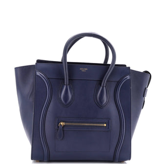 Celine Luggage Bag Smooth Leather Mini