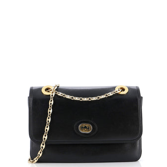 Gucci Marina Chain Flap Bag Leather Small