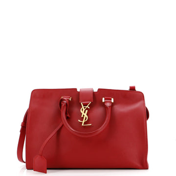 Saint Laurent Monogram Cabas Leather Small