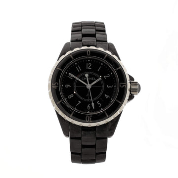 Chanel J12 Quartz Watch Ceramic and Stainless Steel 33
