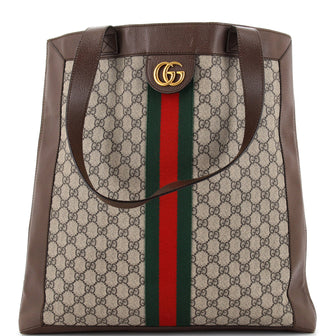Gucci Ophidia Soft Open Tote GG Coated Canvas Large