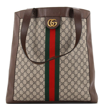 Gucci Ophidia Soft Open Tote GG Coated Canvas Large