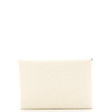 Hermes Calvi Duo Card Holder Verso Epsom