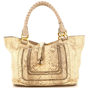 Chloe Marcie Tote Python Large