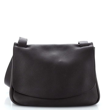 The Row Mail Bag Leather Small
