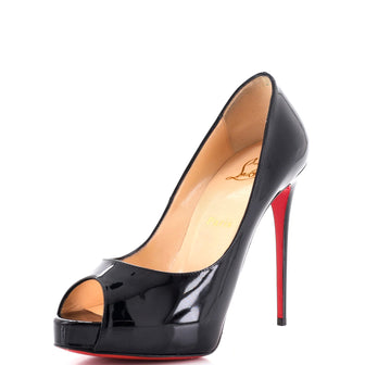 Christian Louboutin Women's New Very Prive Pumps Patent 120