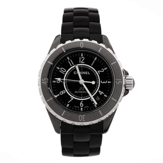 Chanel J12 Automatic Watch Ceramic and Stainless Steel 38