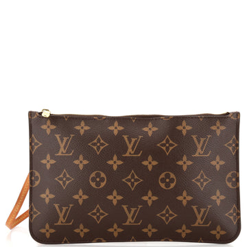Louis Vuitton Neverfull Pochette Monogram Canvas Large