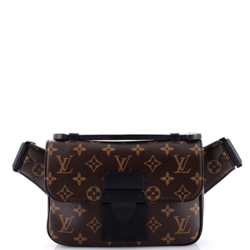 Louis Vuitton S Lock Sling Bag Macassar Monogram Canvas