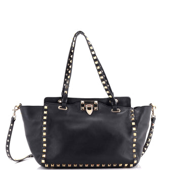 Valentino Garavani Rockstud Tote Soft Leather Small