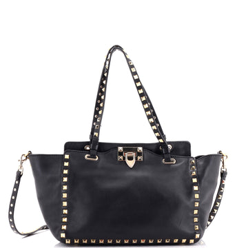 Valentino Garavani Rockstud Tote Soft Leather Small