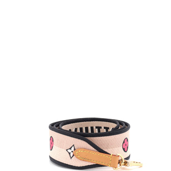 Louis Vuitton Logo Shoulder Strap Jacquard Wide