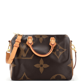 Louis Vuitton Speedy Bandouliere Bag Reverse Monogram Giant 30