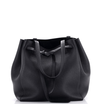 Celine Phantom Tie Cabas Tote Leather Medium