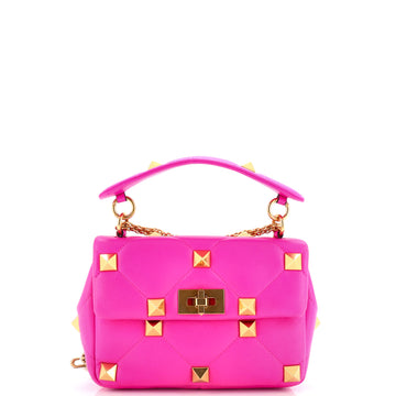 Valentino Garavani Roman Stud Flap Bag Quilted Leather Small