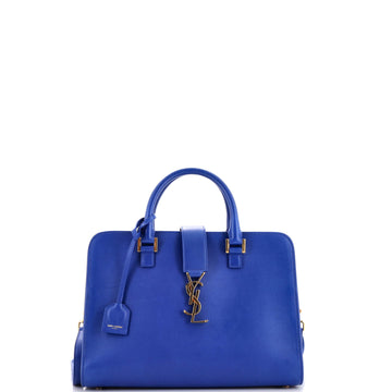 Saint Laurent Monogram Cabas Leather Small