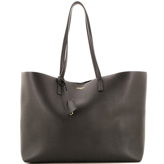 Saint Laurent Shopper Tote Leather Large