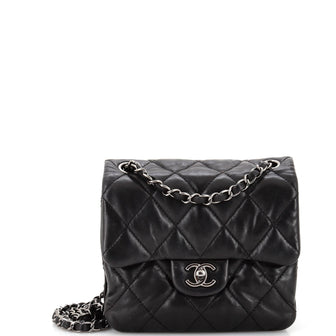 Chanel 3 Flap Bag Quilted Lambskin Mini