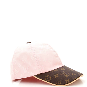 Louis Vuitton Cap Ou Pas Baseball Cap Monogram Silk and Polyester with Monogram Canvas