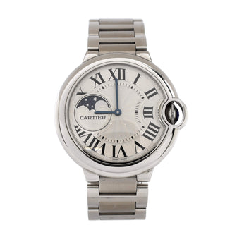 Cartier Ballon Bleu de Cartier Moonphase Automatic Watch Stainless Steel 37